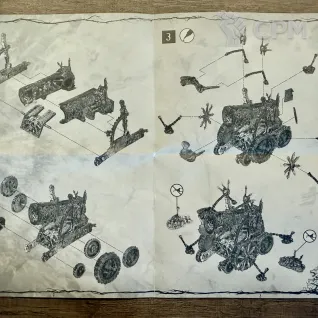 Описание картинки Chaos Dwarf Hellcannon of Chaos (оригинал, металл, комплект) от Miniature Wargames по цене 19 950руб | Свободный Рынок Миниатюр - СРМ