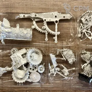 Описание картинки Chaos Dwarf Hellcannon of Chaos (оригинал, металл, комплект) от Miniature Wargames по цене 19 950руб | Свободный Рынок Миниатюр - СРМ