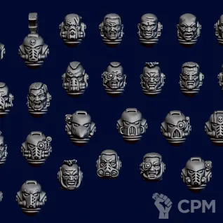 Описание картинки Space Marine Upgrade Set от VtorushinAdditiveTec по цене 200руб | Свободный Рынок Миниатюр - СРМ
