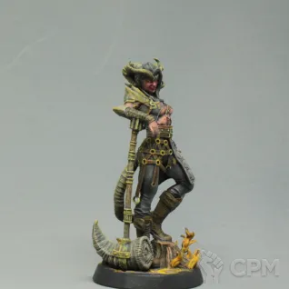 Описание картинки Тифлинг воительница от ArtSculpt по цене 800руб | Свободный Рынок Миниатюр - СРМ