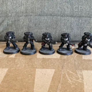 Описание картинки HEAVY INTERCESSOR SQUAD от User57488 по цене 1 800руб | Свободный Рынок Миниатюр - СРМ