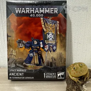 Описание картинки SPACE MARINES: ANCIENT IN TERMINATOR ARMOUR от Lightman по цене 3 500руб | Свободный Рынок Миниатюр - СРМ