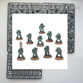 Описание картинки MkIV Tactical Legionaries (10) от mixa-abaddon по цене 3 900руб | Свободный Рынок Миниатюр - СРМ
