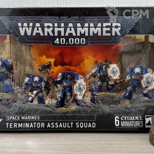 Описание картинки Terminator Assault Squad от Lightman по цене 5 000руб | Свободный Рынок Миниатюр - СРМ