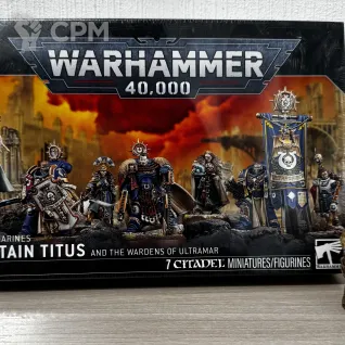 Описание картинки Captain Titus and the Wardens of Ultramar от Lightman по цене 8 700руб | Свободный Рынок Миниатюр - СРМ