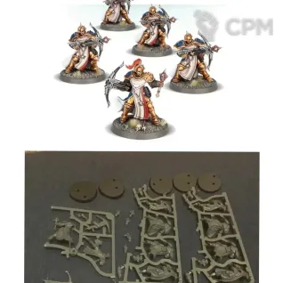 Описание картинки Stormcast Eternals Castigators от Salamanders Anvil по цене 1 500руб | Свободный Рынок Миниатюр - СРМ