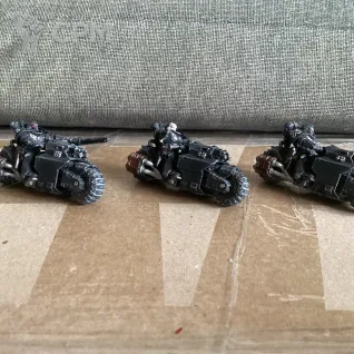 Описание картинки Outrider squad от User57488 по цене 1 800руб | Свободный Рынок Миниатюр - СРМ