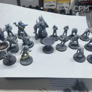 Описание картинки Blood bowl Vampire team от Koba0 по цене 3 000руб | Свободный Рынок Миниатюр - СРМ