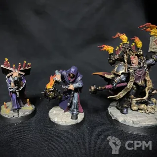 Описание картинки Chaos Space Marines Dark Apostle от lioconvoy по цене 4 990руб | Свободный Рынок Миниатюр - СРМ
