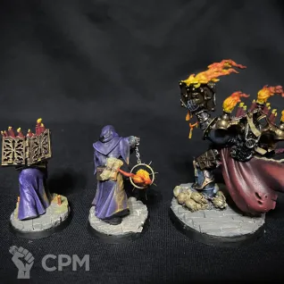Описание картинки Chaos Space Marines Dark Apostle от lioconvoy по цене 4 990руб | Свободный Рынок Миниатюр - СРМ