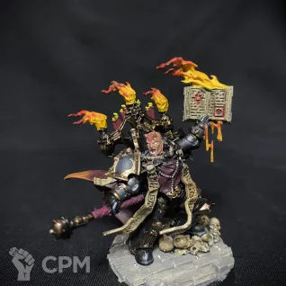 Описание картинки Chaos Space Marines Dark Apostle от lioconvoy по цене 4 990руб | Свободный Рынок Миниатюр - СРМ