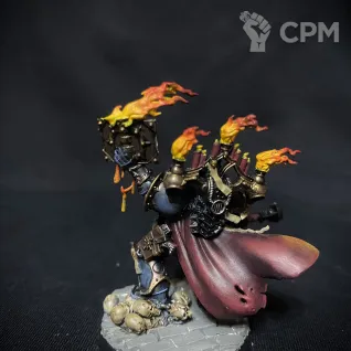 Описание картинки Chaos Space Marines Dark Apostle от lioconvoy по цене 4 990руб | Свободный Рынок Миниатюр - СРМ