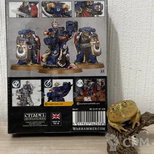Описание картинки Marneus Calgar with Victrix Honour Guard от Lightman по цене 6 500руб | Свободный Рынок Миниатюр - СРМ