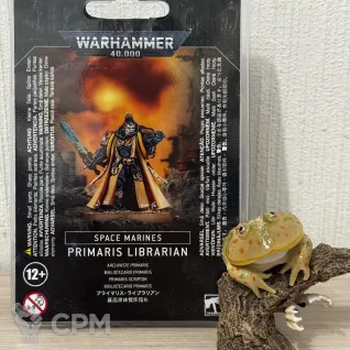 Описание картинки Primaris Librarian от Lightman по цене 3 000руб | Свободный Рынок Миниатюр - СРМ