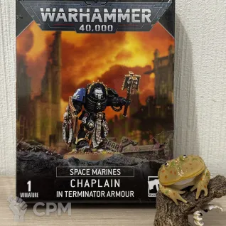 Описание картинки Chaplain in terminator armour от Lightman по цене 3 500руб | Свободный Рынок Миниатюр - СРМ
