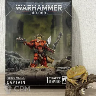 Описание картинки Blood Angels Captain от Lightman по цене 3 000руб | Свободный Рынок Миниатюр - СРМ