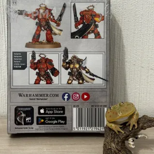 Описание картинки Blood Angels Captain от Lightman по цене 3 000руб | Свободный Рынок Миниатюр - СРМ