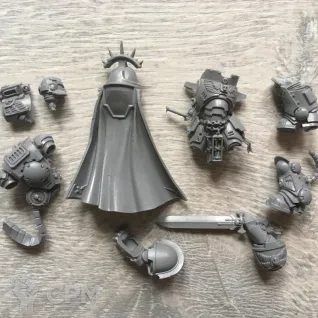 Описание картинки Primaris Captain in Gravis Armour от Craft по цене 500руб | Свободный Рынок Миниатюр - СРМ