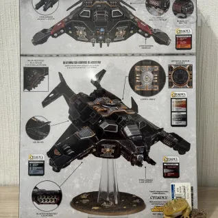 Описание картинки Deathwatch Corvus Blackstar от Lightman по цене 7 000руб | Свободный Рынок Миниатюр - СРМ