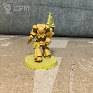 Описание картинки Space marines lieutenant от User57488 по цене 1 200руб | Свободный Рынок Миниатюр - СРМ