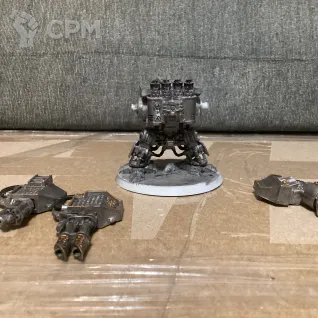 Описание картинки Grey knights venerable dreadnought от User57488 по цене 2 600руб | Свободный Рынок Миниатюр - СРМ