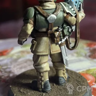 Описание картинки Cadian Command Squad Оригинал от mufla по цене 5 000руб | Свободный Рынок Миниатюр - СРМ
