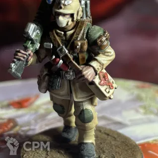 Описание картинки Cadian Command Squad Оригинал от mufla по цене 5 000руб | Свободный Рынок Миниатюр - СРМ