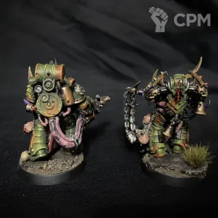 Описание картинки Warhammer 40000 Death Guard Plague Marines от lioconvoy по цене 7 990руб | Свободный Рынок Миниатюр - СРМ