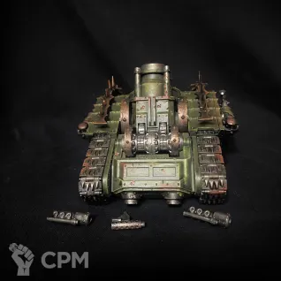 Описание картинки Warhammer 40000 Death Guard Plagueburst Crawler от lioconvoy по цене 9 990руб | Свободный Рынок Миниатюр - СРМ