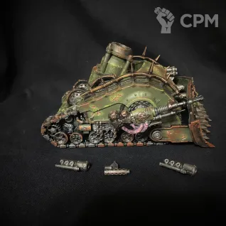Описание картинки Warhammer 40000 Death Guard Plagueburst Crawler от lioconvoy по цене 9 990руб | Свободный Рынок Миниатюр - СРМ