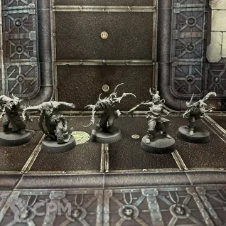 Описание картинки Accursed cultists от Роман Вячеславович по цене 1 500руб | Свободный Рынок Миниатюр - СРМ