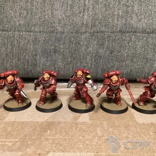 Описание картинки Assault intercessor squad от User57488 по цене 1 900руб | Свободный Рынок Миниатюр - СРМ