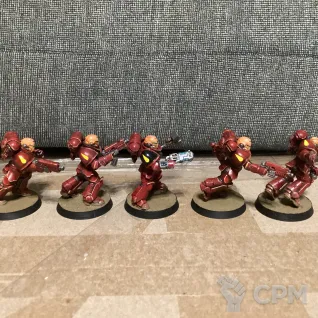 Описание картинки Assault intercessor squad от User57488 по цене 1 900руб | Свободный Рынок Миниатюр - СРМ