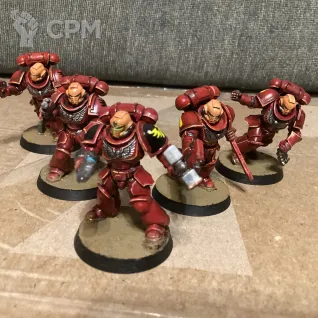 Описание картинки Assault intercessor squad от User57488 по цене 1 900руб | Свободный Рынок Миниатюр - СРМ