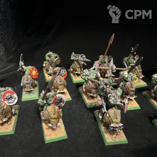 Описание картинки Армия Orcs &amp; goblins Warhammer F.B. от  по цене 100 000руб | Свободный Рынок Миниатюр - СРМ