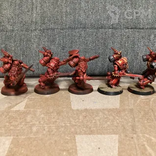Описание картинки Vanguard Veteran Squad with Jump Packs от User57488 по цене 1 500руб | Свободный Рынок Миниатюр - СРМ