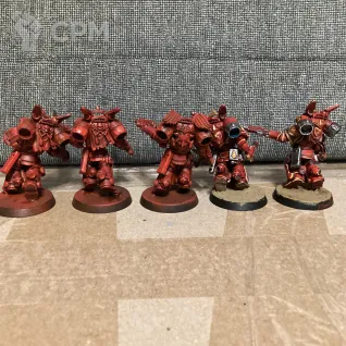 Описание картинки Vanguard Veteran Squad with Jump Packs от User57488 по цене 1 500руб | Свободный Рынок Миниатюр - СРМ