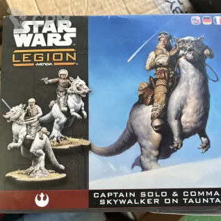 Описание картинки Star Wars legion tauntaus captain solo commander skywalker от ColinPJ по цене 6 000руб | Свободный Рынок Миниатюр - СРМ
