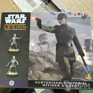 Описание картинки Star Wars legion officer /agent от ColinPJ по цене 4 200руб | Свободный Рынок Миниатюр - СРМ