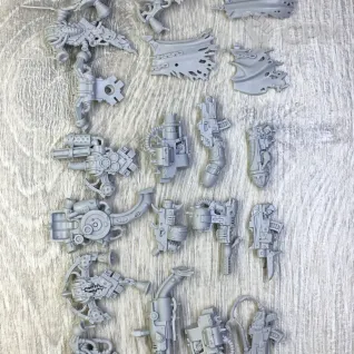 Описание картинки Plague Marines , полный аналог коробки от Craft по цене 1 750руб | Свободный Рынок Миниатюр - СРМ