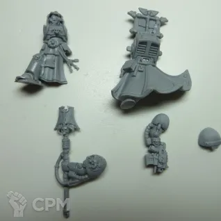 Описание картинки Space Marine Librarian in Terminator от Mechanic по цене 550руб | Свободный Рынок Миниатюр - СРМ