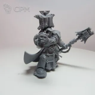 Описание картинки Space Marine Librarian in Terminator от Mechanic по цене 550руб | Свободный Рынок Миниатюр - СРМ