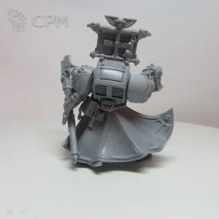 Описание картинки Space Marine Librarian in Terminator от Mechanic по цене 550руб | Свободный Рынок Миниатюр - СРМ