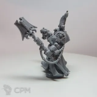 Описание картинки Space Marine Librarian in Terminator от Mechanic по цене 550руб | Свободный Рынок Миниатюр - СРМ