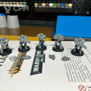 Описание картинки Intercessors Dark Imperium от hoofstomp по цене 1 700руб | Свободный Рынок Миниатюр - СРМ