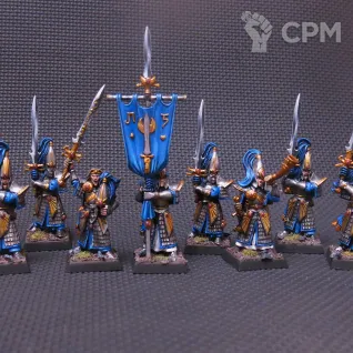 Описание картинки 10 Swordmasters of Hoeth - покраш. (ориг. GW) от  по цене 3 750руб | Свободный Рынок Миниатюр - СРМ
