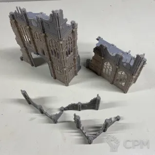 Описание картинки Sector Imperialis Ruins( имперский сектор) от Milestone по цене 7 500руб | Свободный Рынок Миниатюр - СРМ