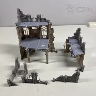 Описание картинки Sector Imperialis Ruins( имперский сектор) от Milestone по цене 7 500руб | Свободный Рынок Миниатюр - СРМ