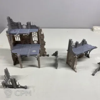 Описание картинки Sector Imperialis Ruins( имперский сектор) от Milestone по цене 7 500руб | Свободный Рынок Миниатюр - СРМ