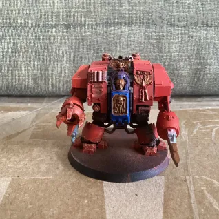 Описание картинки Librarian dreadnought от User57488 по цене 2 500руб | Свободный Рынок Миниатюр - СРМ
